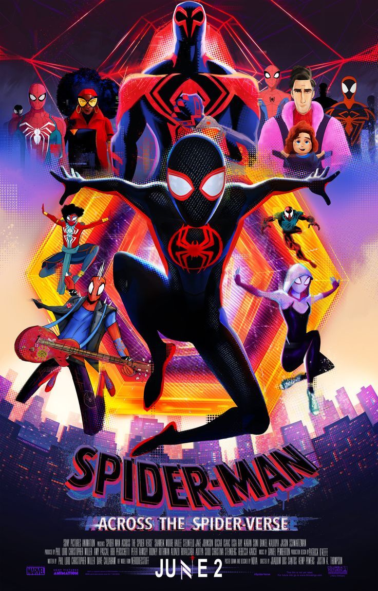 Download Spider-Man: Across the Spider-Verse (2023) Dual Audio {Hindi-English} WEB-DL 480p [450MB] || 720p [1.2GB]